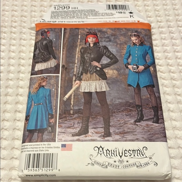 Simplicity Accessories - Simplicity Steampunk Pattern